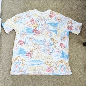 Women's Tropical Hawaiian Vacation T Shirt Billabong Wrangler